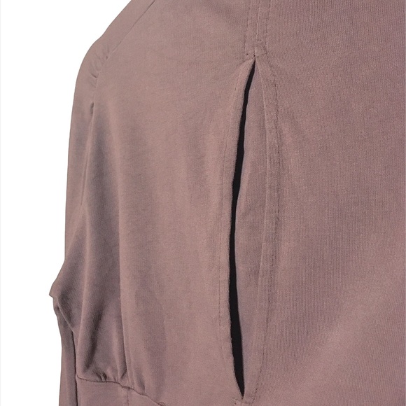 Off-Center Button Jersey Jacket - Picture 7 of 8